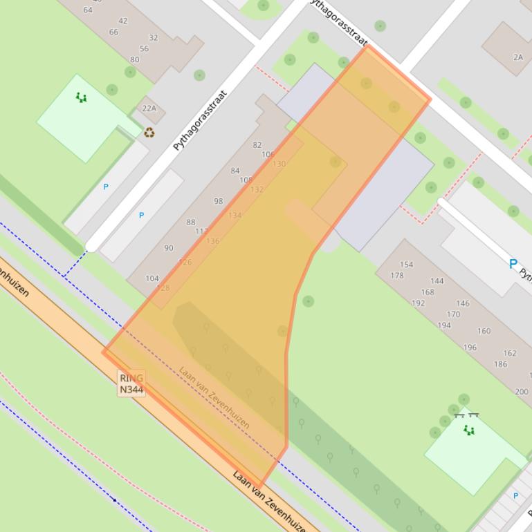 Kaart van postcodegebied 7323HK.