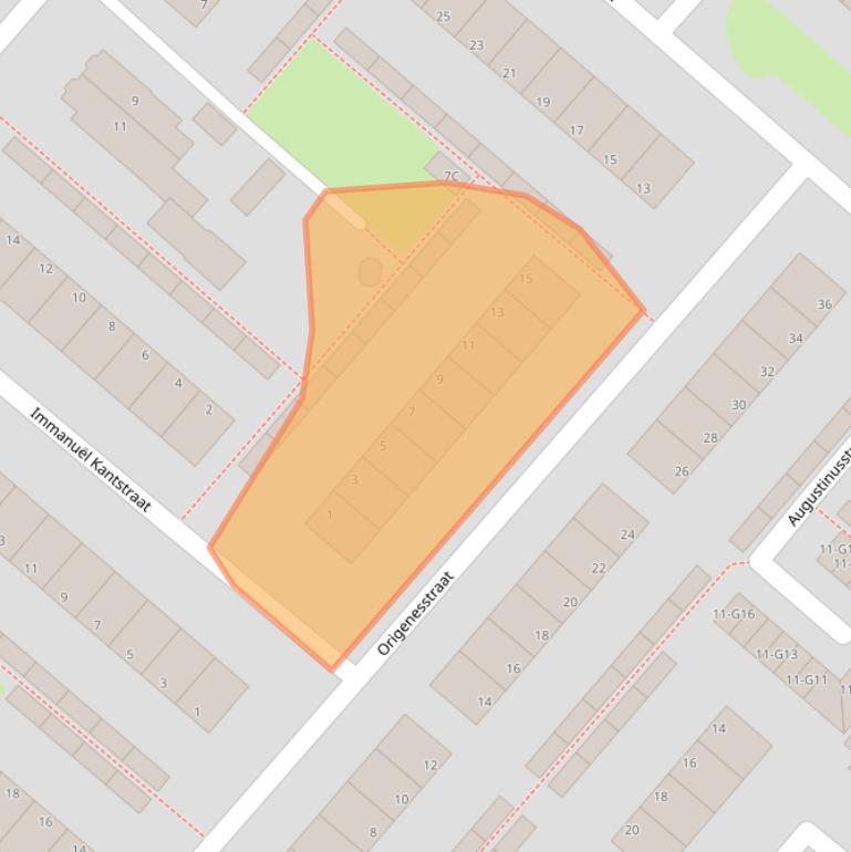 Kaart van postcodegebied 7323JN.