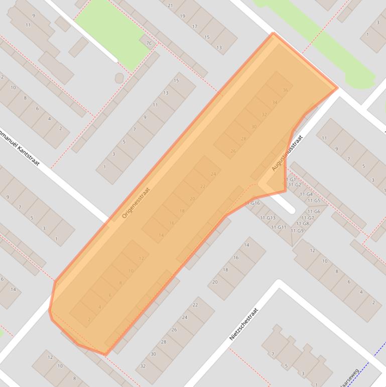 Kaart van postcodegebied 7323JP.