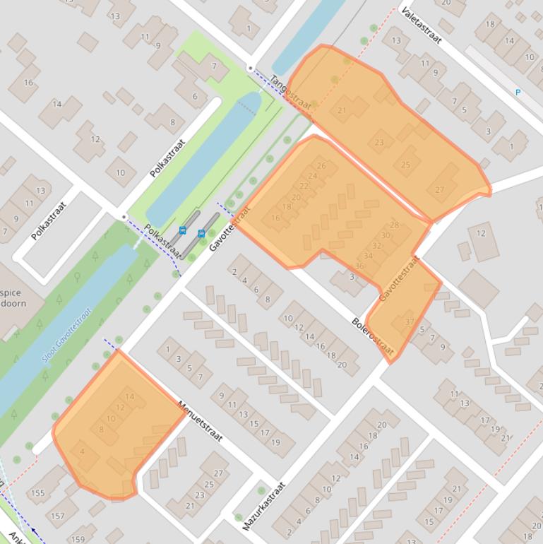 Kaart van postcodegebied 7323KA.