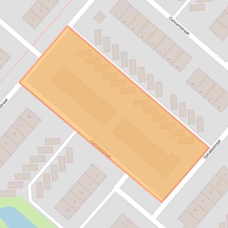 Kaart van postcodegebied 7323KK.