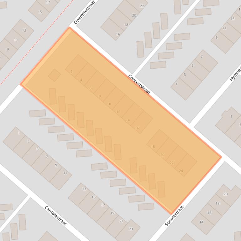 Kaart van postcodegebied 7323KN.