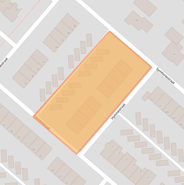 Kaart van postcodegebied 7323KR.