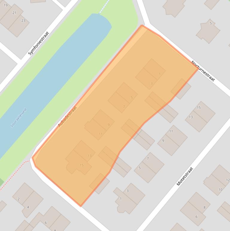 Kaart van postcodegebied 7323LA.