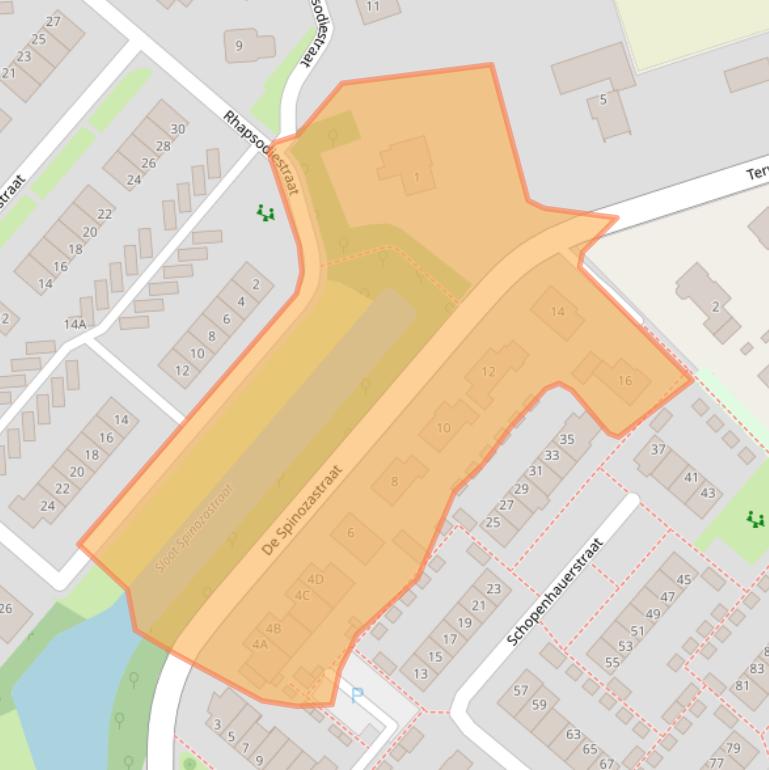 Kaart van postcodegebied 7323LP.