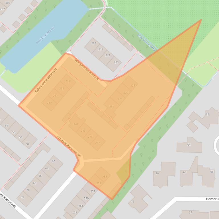 Kaart van postcodegebied 7323MA.