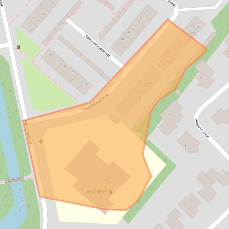 Kaart van postcodegebied 7323MB.