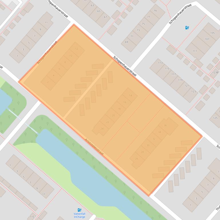 Kaart van postcodegebied 7323MC.