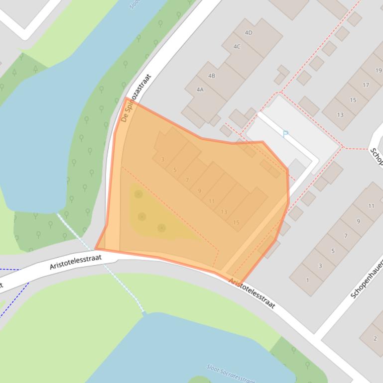 Kaart van postcodegebied 7323MH.