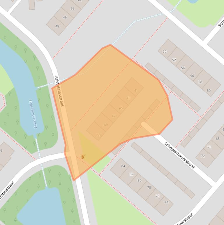 Kaart van postcodegebied 7323MJ.