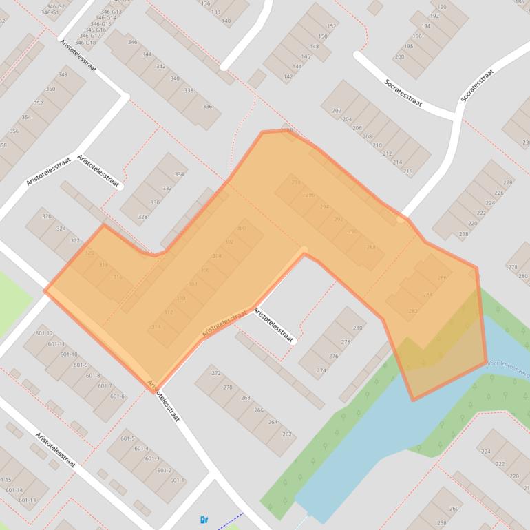 Kaart van postcodegebied 7323MT.