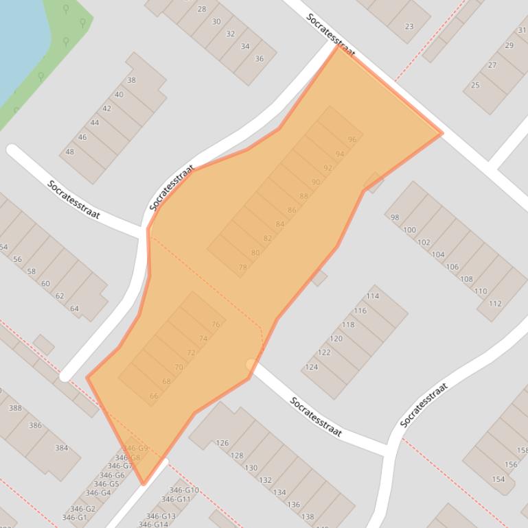 Kaart van postcodegebied 7323PH.