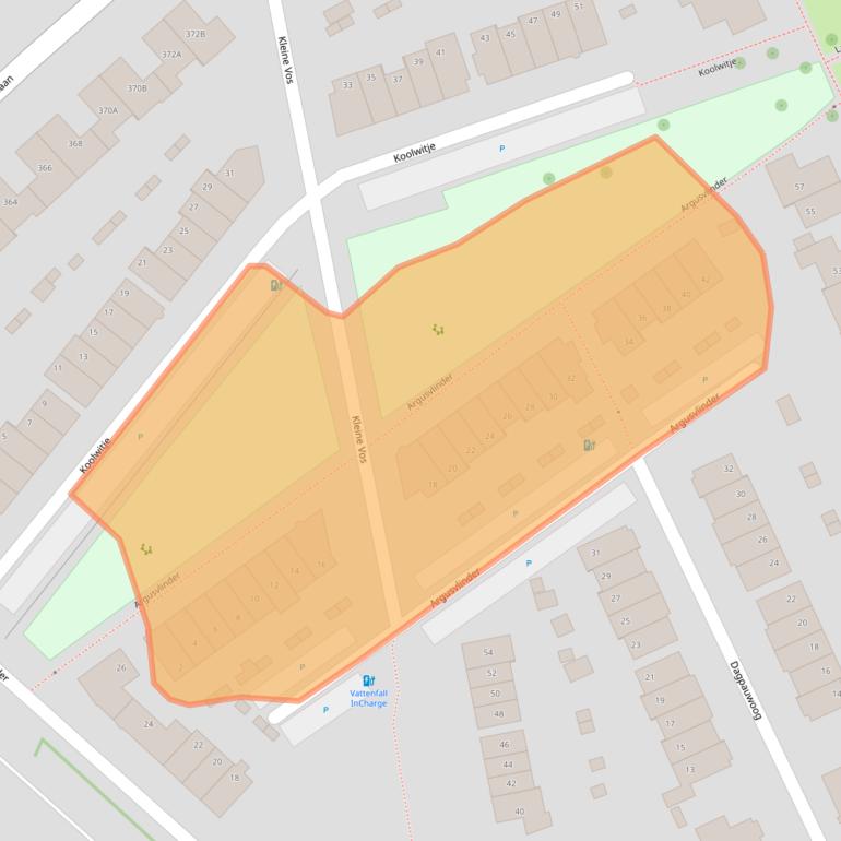 Kaart van postcodegebied 7323SP.