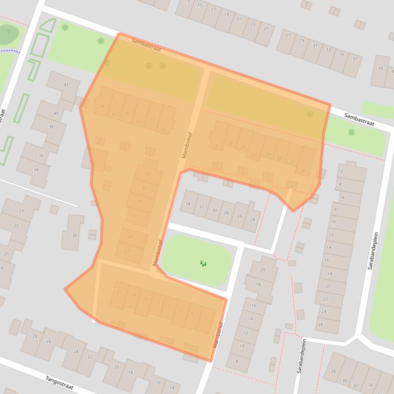 Kaart van postcodegebied 7323SV.