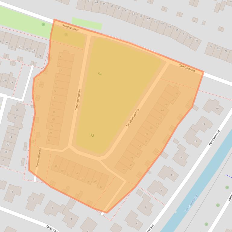Kaart van postcodegebied 7323SW.