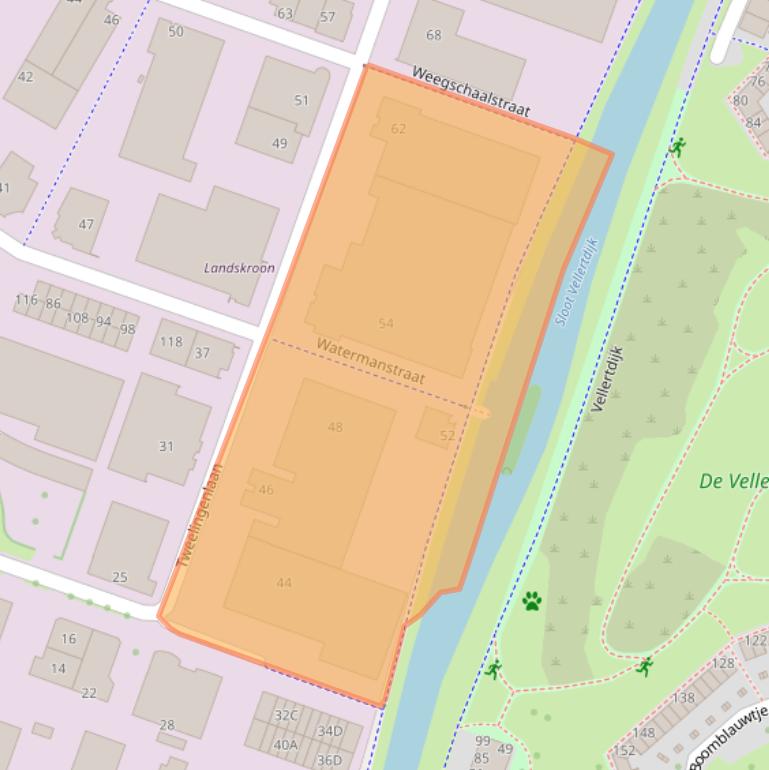 Kaart van postcodegebied 7324AN.