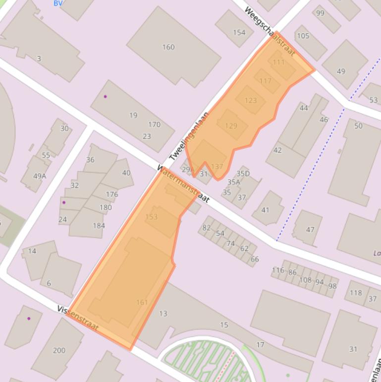 Kaart van postcodegebied 7324AR.