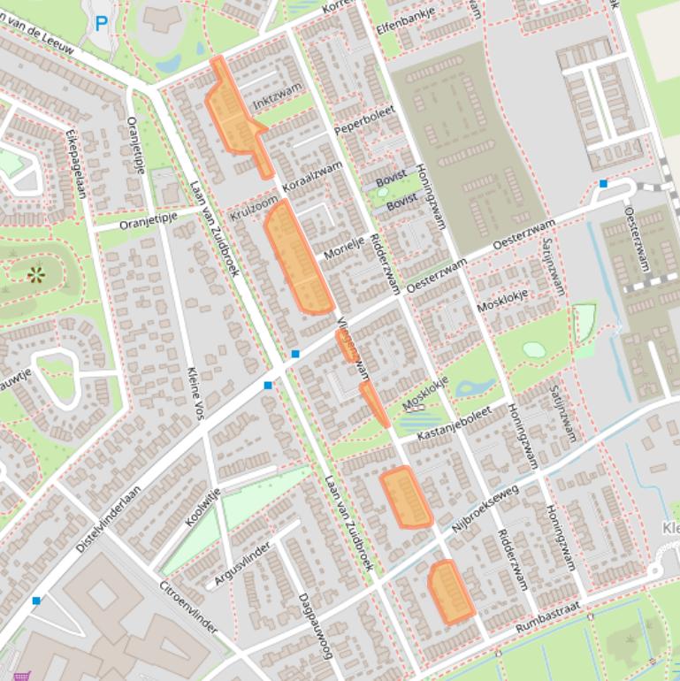 Kaart van postcodegebied 7324CA.