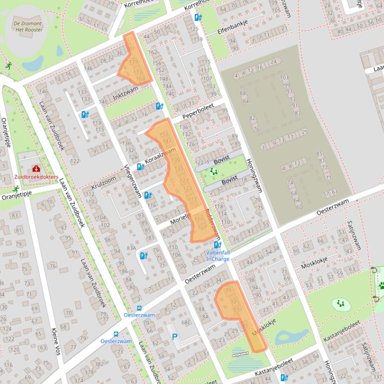 Kaart van postcodegebied 7324CG.