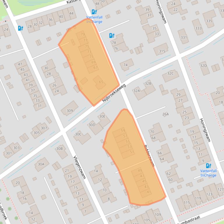 Kaart van postcodegebied 7324DA.