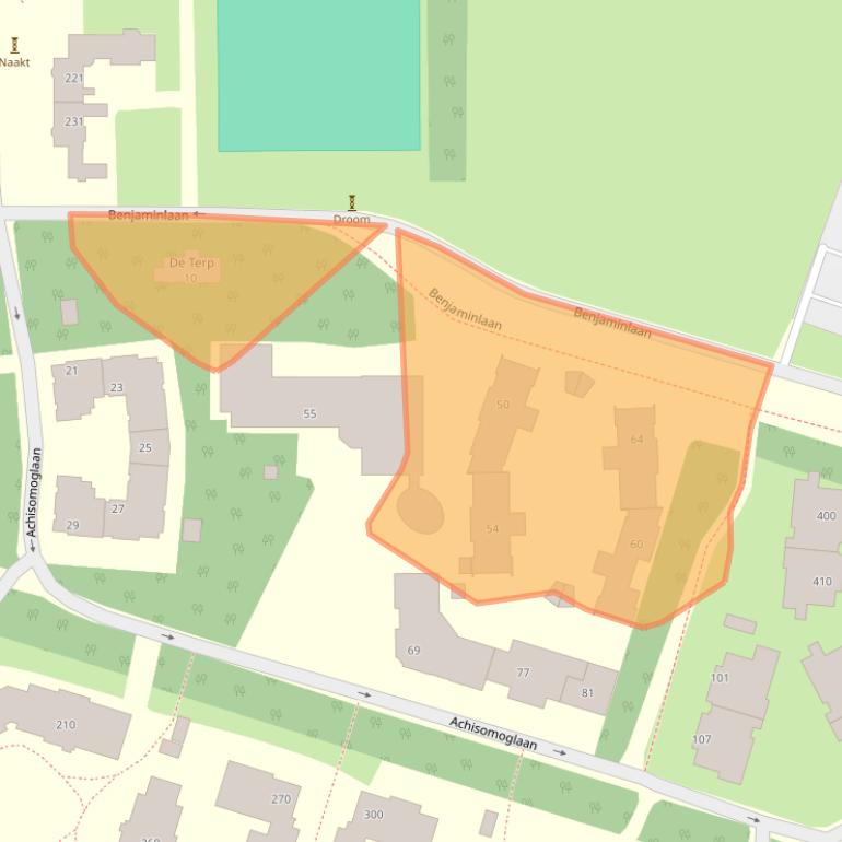 Kaart van postcodegebied 7325BN.