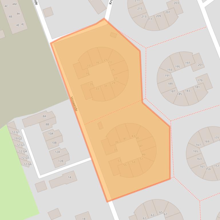 Kaart van postcodegebied 7325DA.