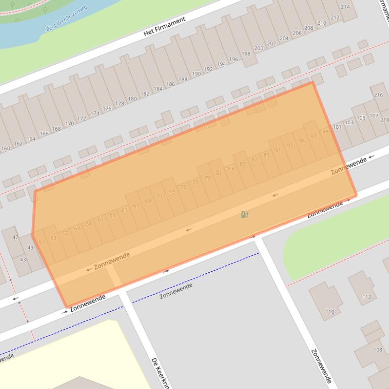 Kaart van postcodegebied 7325EM.