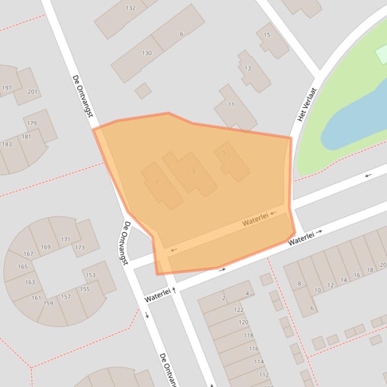 Kaart van postcodegebied 7325GA.