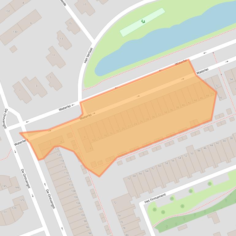 Kaart van postcodegebied 7325GH.