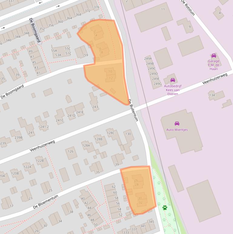 Kaart van postcodegebied 7325GZ.