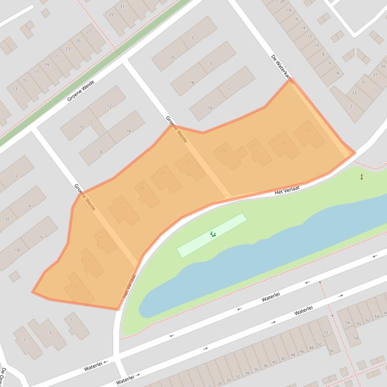 Kaart van postcodegebied 7325HA.