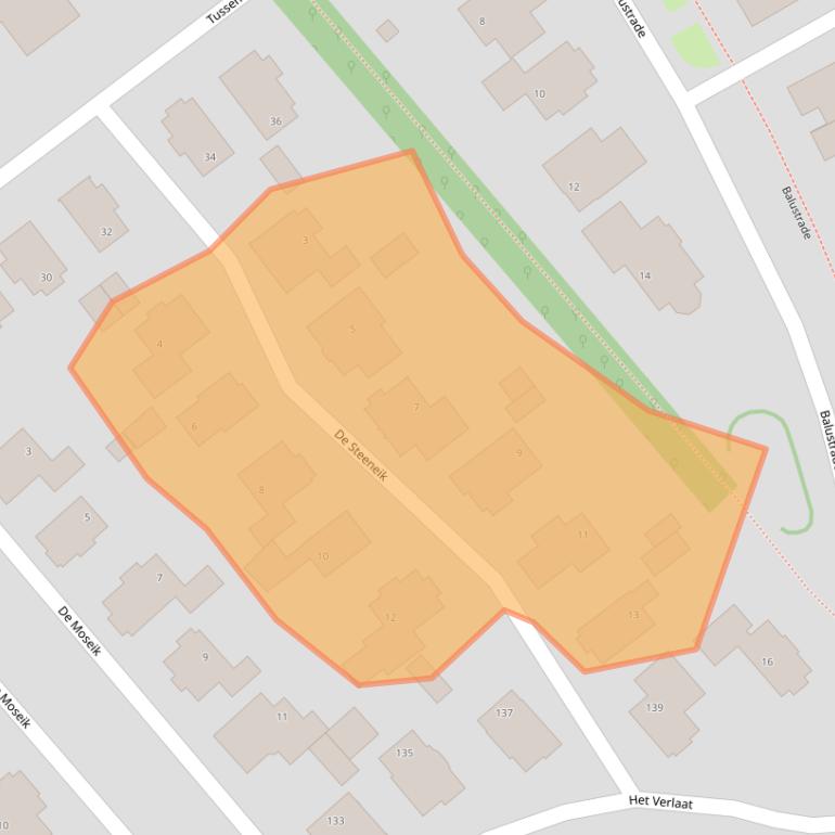 Kaart van postcodegebied 7325HE.