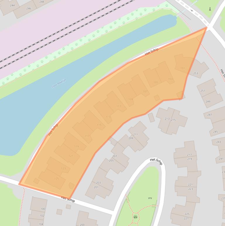 Kaart van postcodegebied 7325NK.