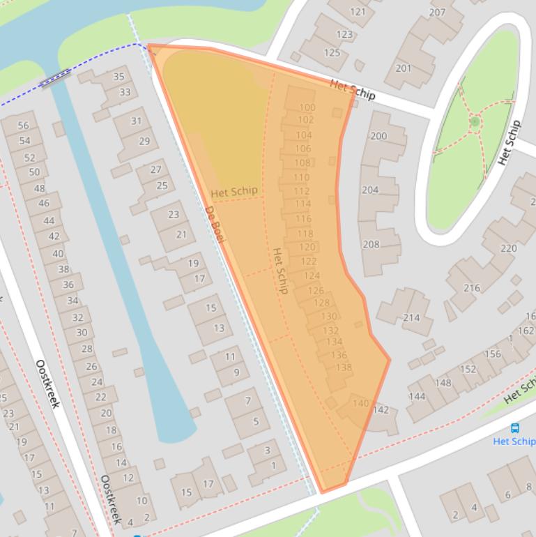 Kaart van postcodegebied 7325NN.