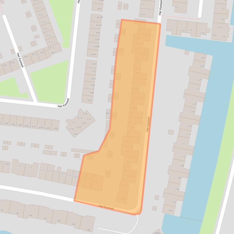 Kaart van postcodegebied 7325PC.