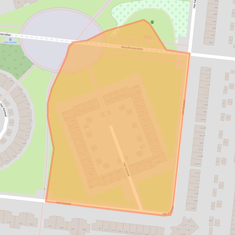 Kaart van postcodegebied 7325PK.