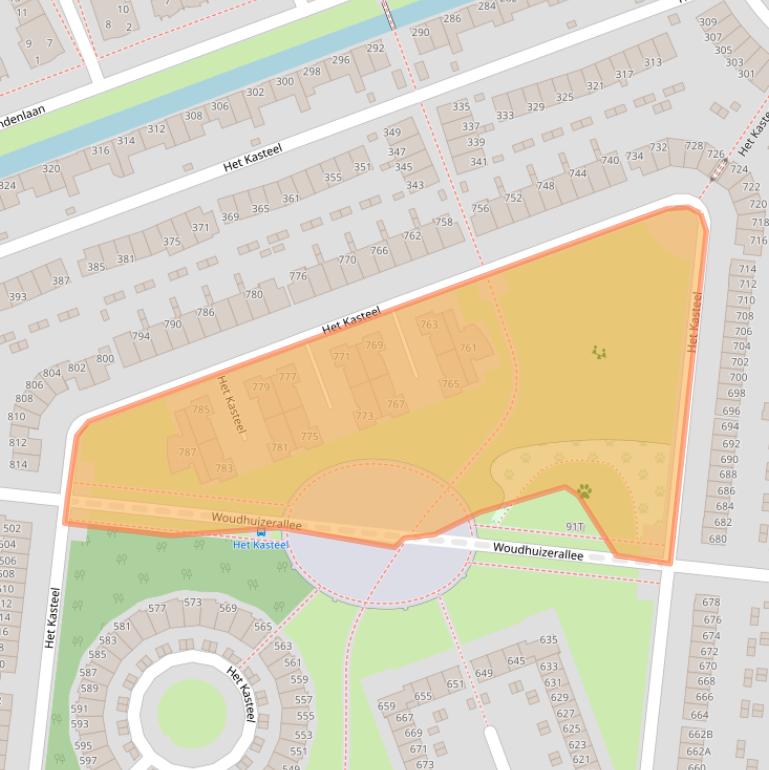 Kaart van postcodegebied 7325PL.