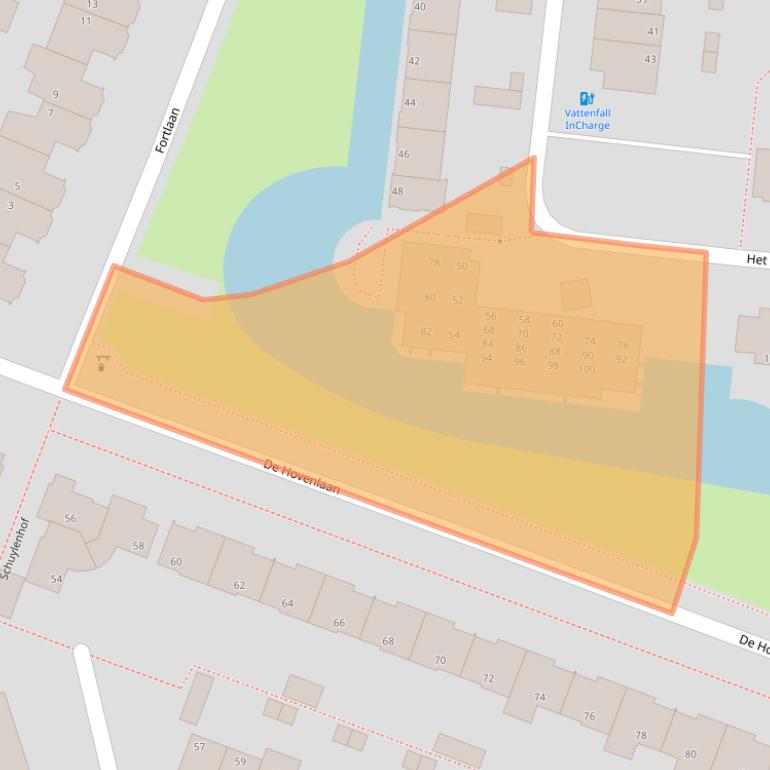 Kaart van postcodegebied 7325PN.