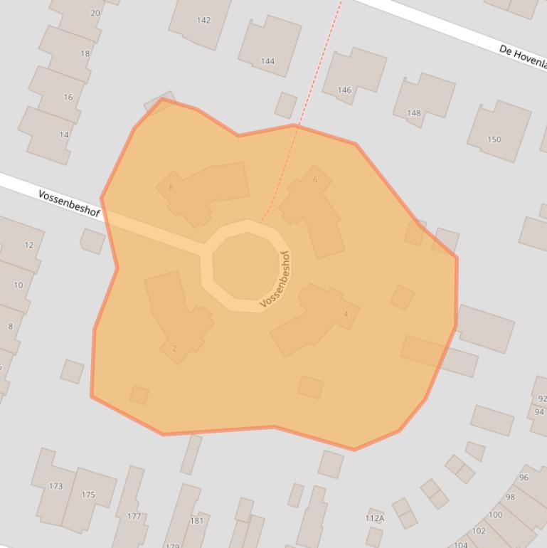 Kaart van postcodegebied 7325RV.