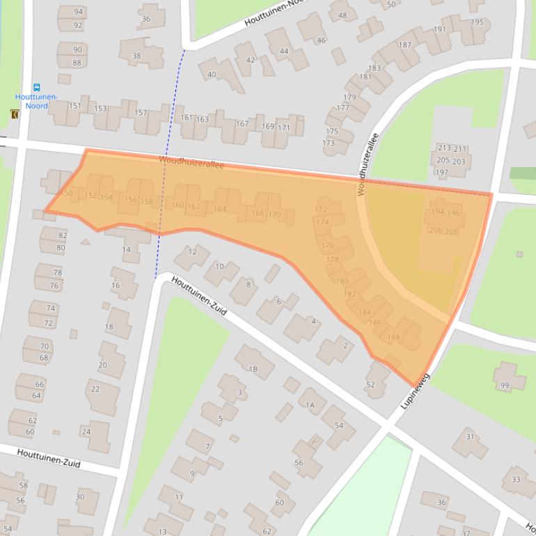 Kaart van postcodegebied 7325RW.