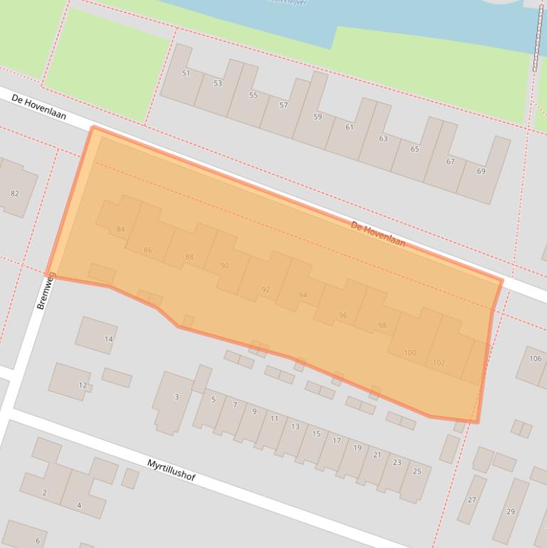 Kaart van postcodegebied 7325VH.