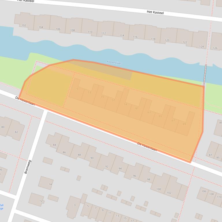 Kaart van postcodegebied 7325VP.