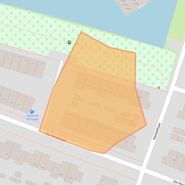 Kaart van postcodegebied 7325VT.