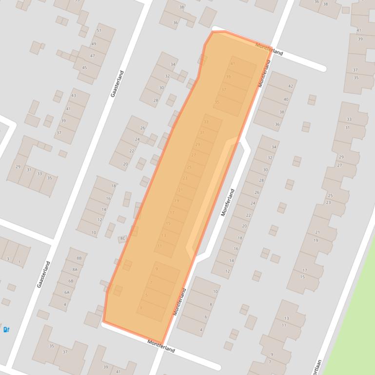 Kaart van postcodegebied 7325ZL.