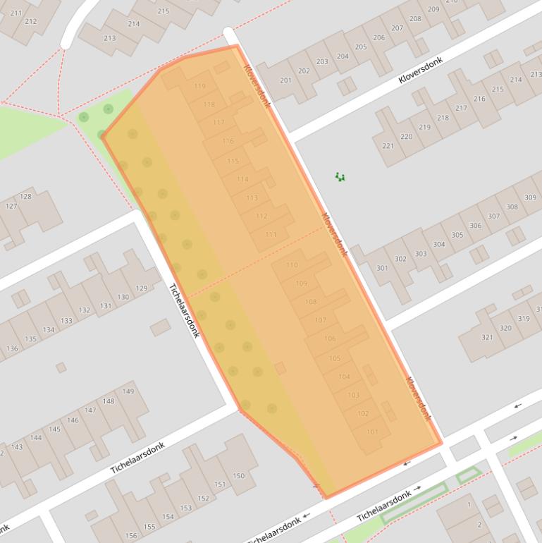 Kaart van postcodegebied 7326AR.