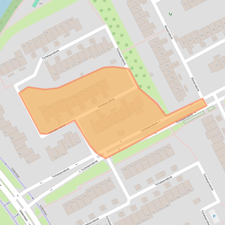 Kaart van postcodegebied 7326AX.