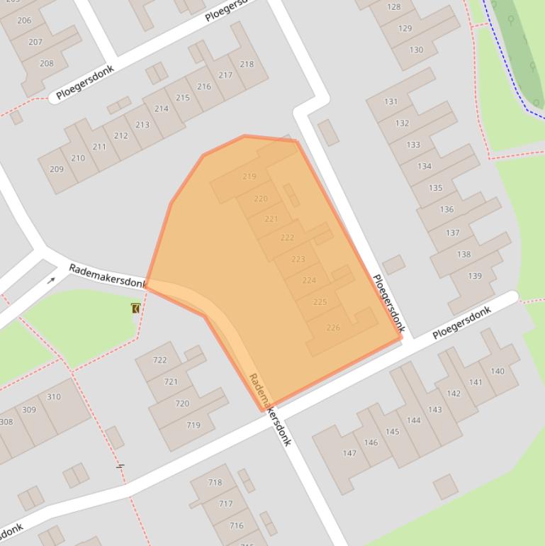 Kaart van postcodegebied 7326BL.