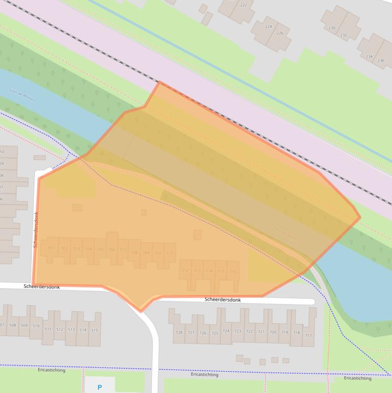 Kaart van postcodegebied 7326CB.