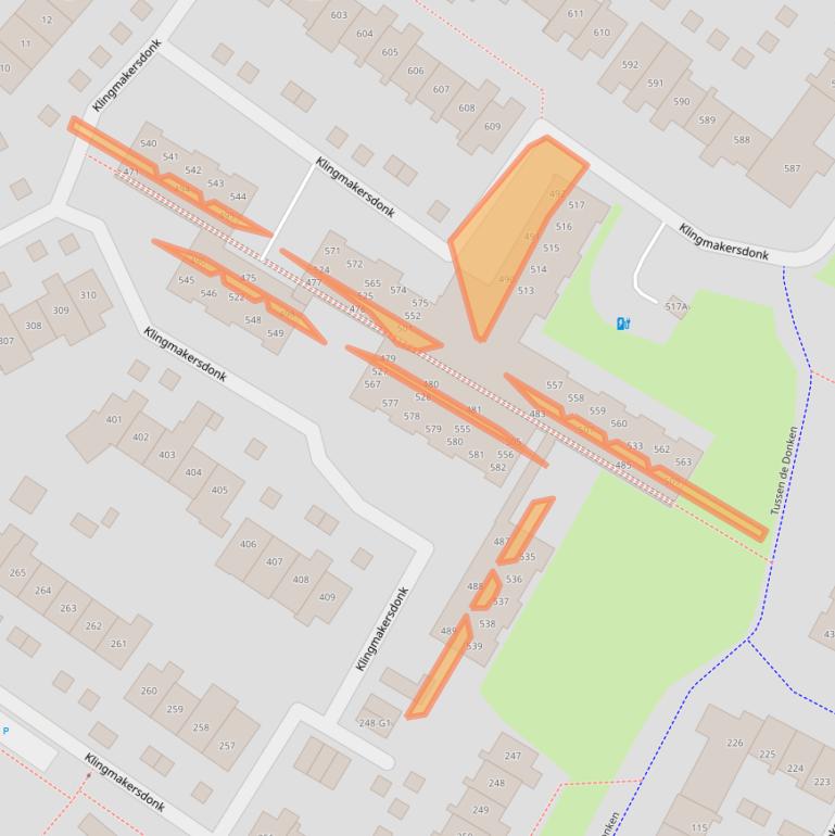 Kaart van postcodegebied 7326GP.