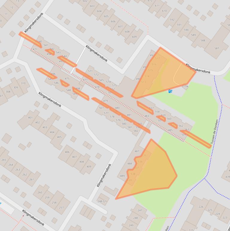 Kaart van postcodegebied 7326GR.